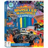 Kaleidoscope Colouring Kit - Monster Trucks