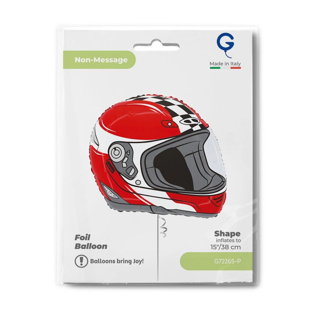 Motorcycle Helmet Shape Foil Balloon