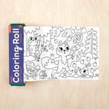 Mudpuppy Mini Colouring Roll - Forest Friends