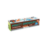 Mudpuppy Mini Colouring Roll - Mighty Dinosaurs