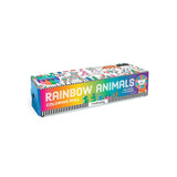 Mudpuppy Mini Colouring Roll - Rainbow Animals