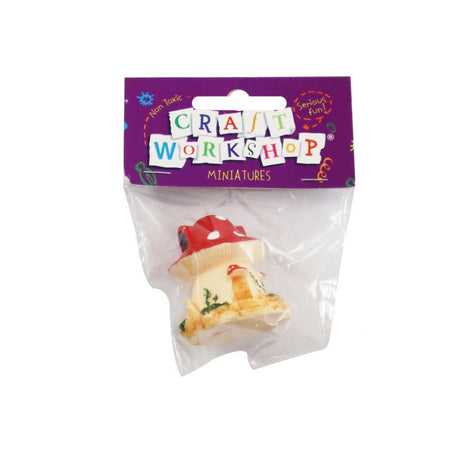 Mushroom House Miniature - Assorted