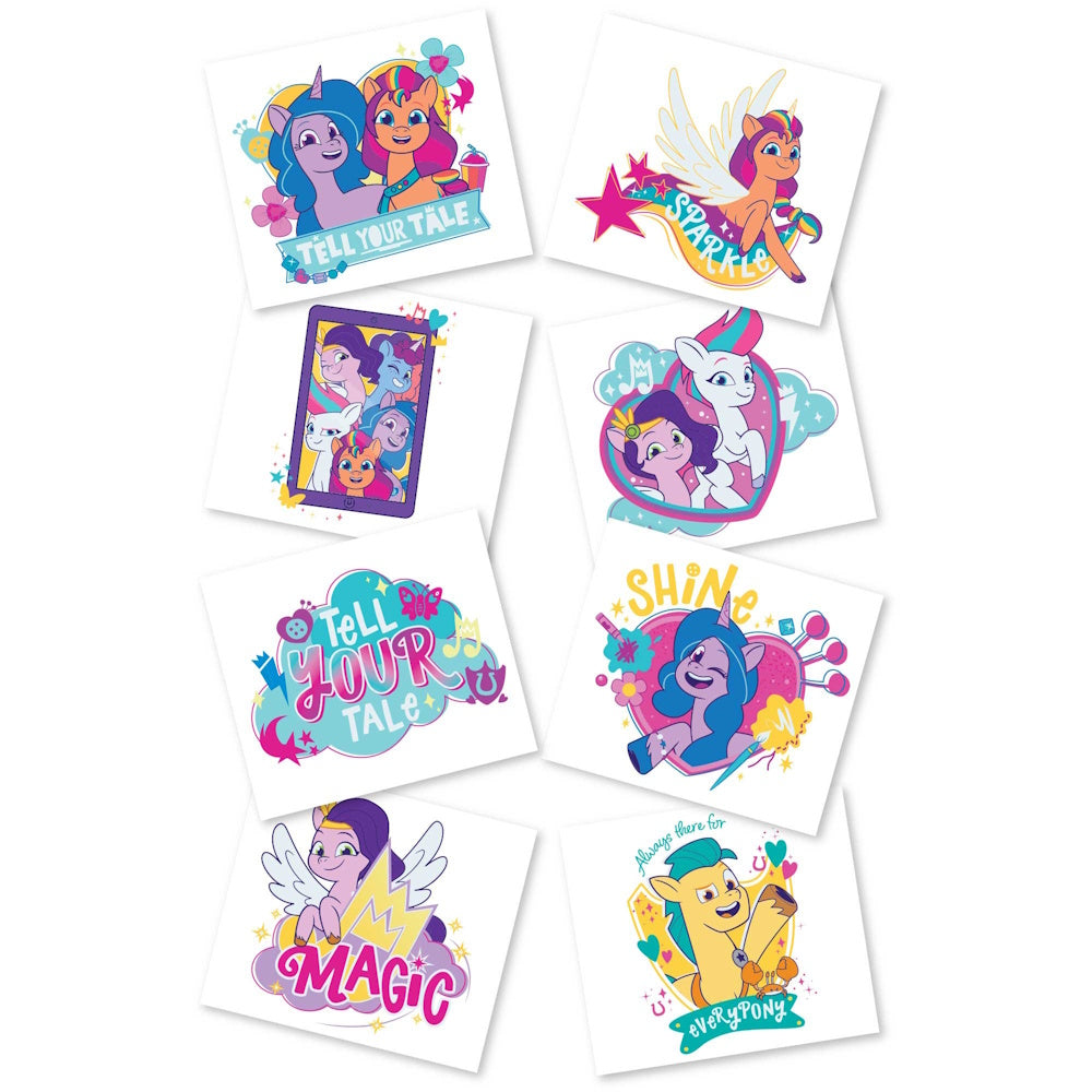 My Little Pony Tell Your Tale Tattoos