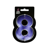 Cake Craft Number 8 Cookie Cutter