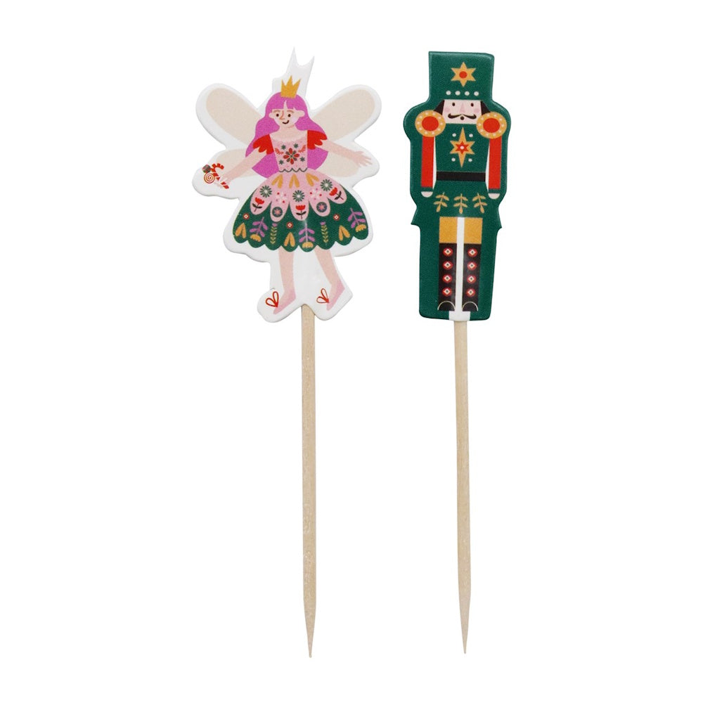 PME Nutcracker Cupcake Cases & Topper Set
