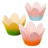 Ombre Petal Cups Assorted 72pk