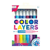 OOLY Colour Layers Double-Ended Layering Markers 8pk
