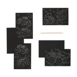 OOLY Mini Scratch & Scribble Art Kit - Monster Trucks