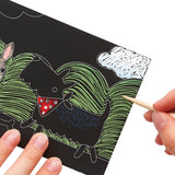 OOLY Mini Scratch & Scribble Art Kit - Playful Pups