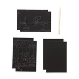 OOLY Mini Scratch & Scribble Art Kit - Playful Pups