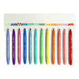 OOLY Switch-eroo Sparkle Glittery Colour Changing Markers 12pk