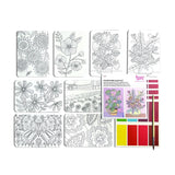 OOLY Scenic Hues DIY Watercolour Art Kit - Flowers & Gardens