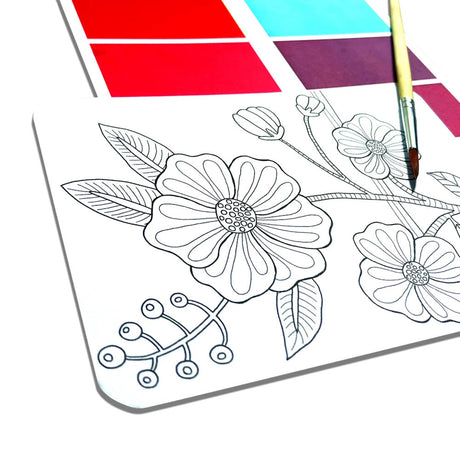 OOLY Scenic Hues DIY Watercolour Art Kit - Flowers & Gardens