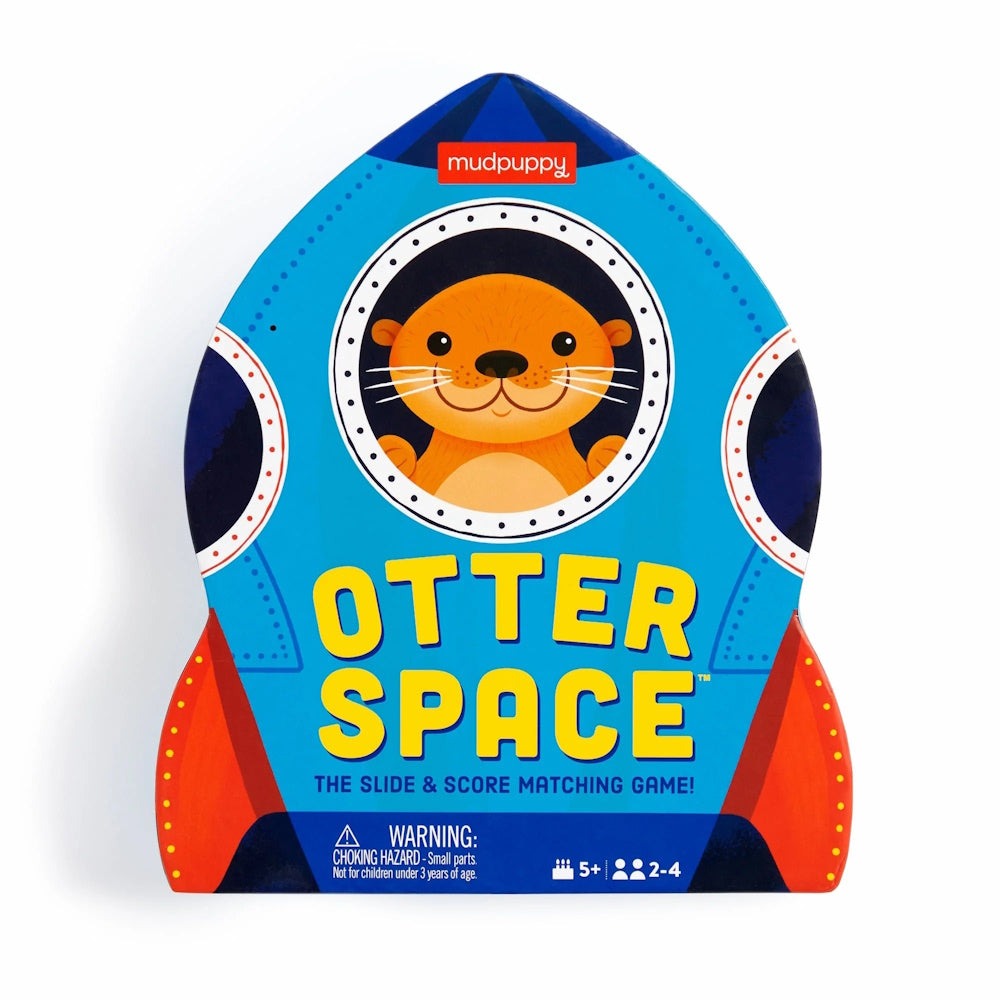 Mudpuppy - Otter Space Shaped Box Game