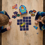 Mudpuppy - Otter Space Shaped Box Game