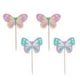PME Cupcake Toppers - Butterflies 24pk