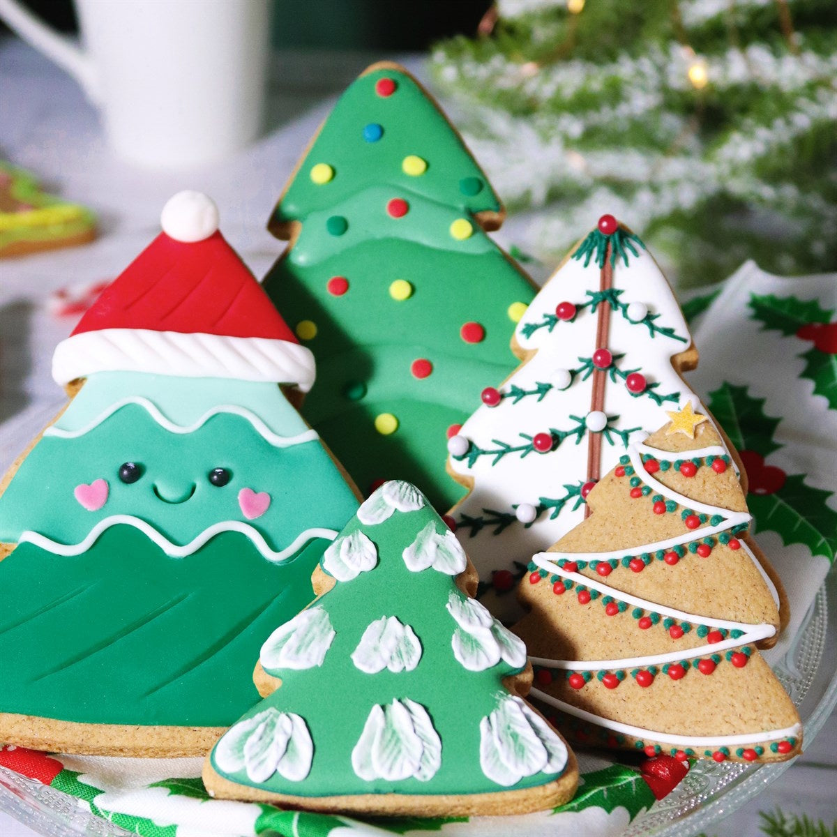 PME Christmas Tree Cookie Cutters Set of 3