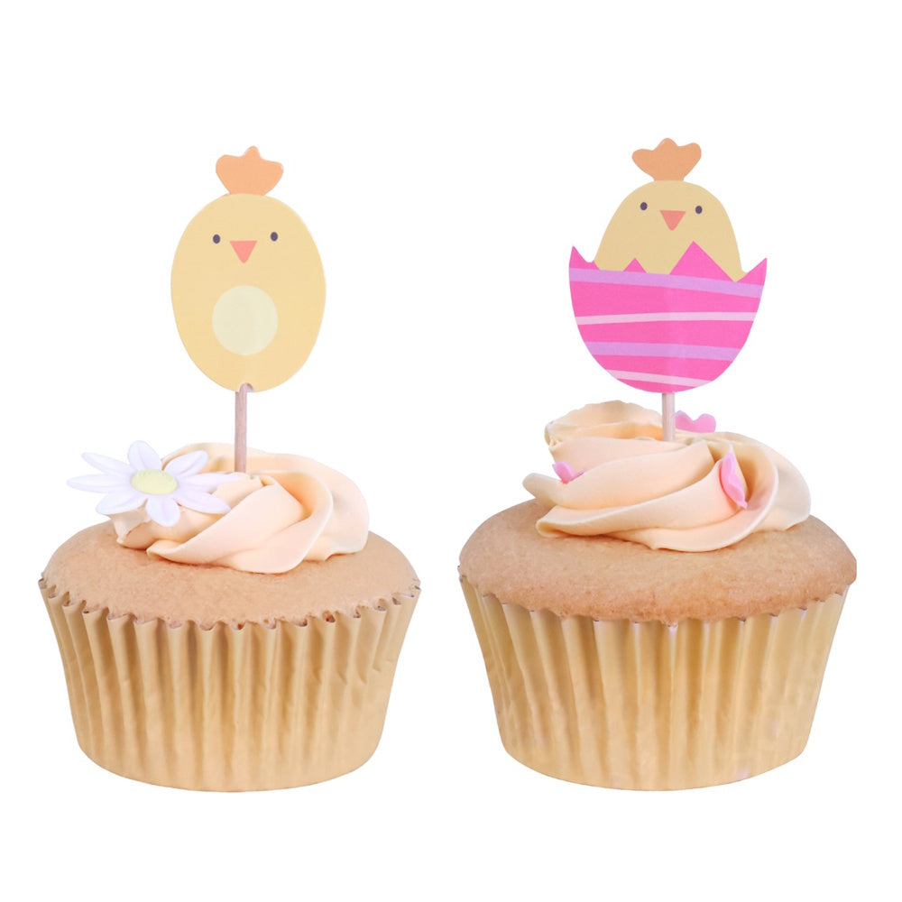 PME Easter Cupcake Toppers - Chicks 24pk