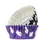 PME Foil-lined Cupcake Cases - Spooky Ghosts 60pk