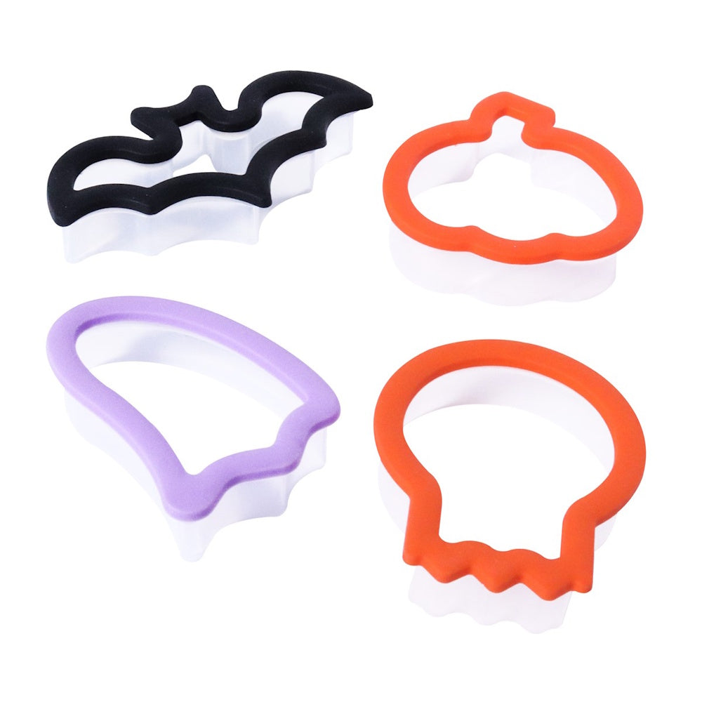 PME Halloween Cookie Cutters with Comfort Grip - Set of 4