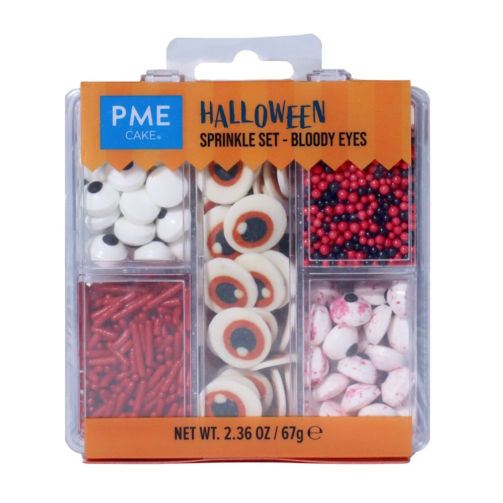 PME Halloween Sprinkle Set - Bloody Eyes