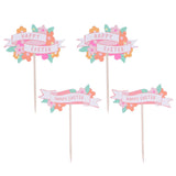 PME Easter Cupcake Toppers - Happy Easter 24pk