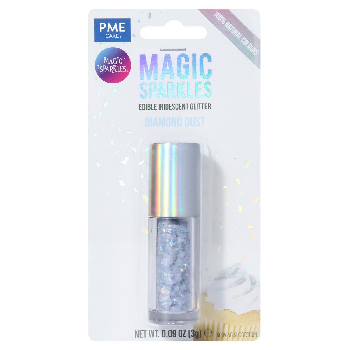PME Magic Sparkles Edible Iridescent Glitter - Diamond Dust
