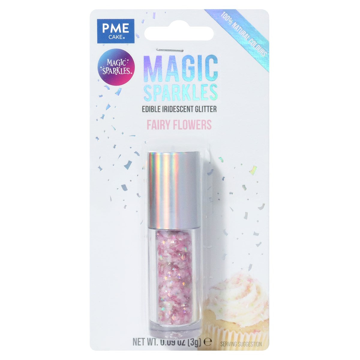 PME Magic Sparkles Edible Iridescent Glitter - Fairy Flowers