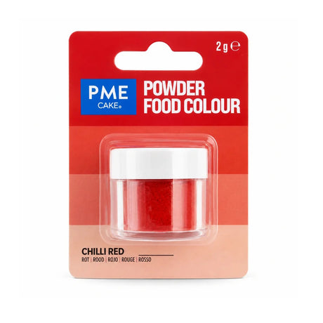 PME Powder Food Colour - Chilli Red