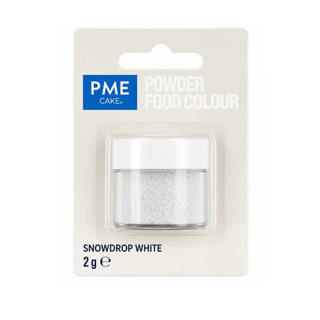 PME Powder Food Colour - Snowdrop White