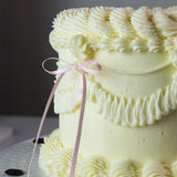 PME Ribbon Bow Cake Toppers 8pk - Light Pink