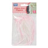 PME Ribbon Bow Cake Toppers 8pk - Light Pink