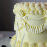 PME Ribbon Bow Cake Toppers 8pk - White