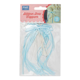PME Ribbon Bow Cake Toppers 8pk - Blue