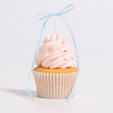 PME Ribbon Bow Cake Toppers 8pk - Blue
