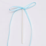 PME Ribbon Bow Cake Toppers 8pk - Blue