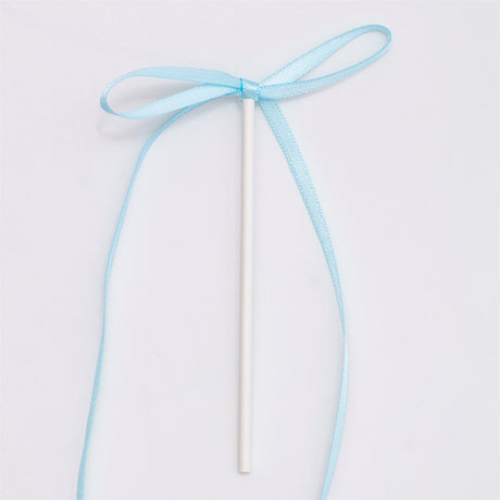 PME Ribbon Bow Cake Toppers 8pk - Blue