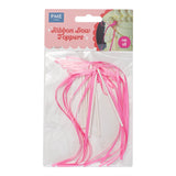 PME Ribbon Bow Cake Toppers 8pk - Pink