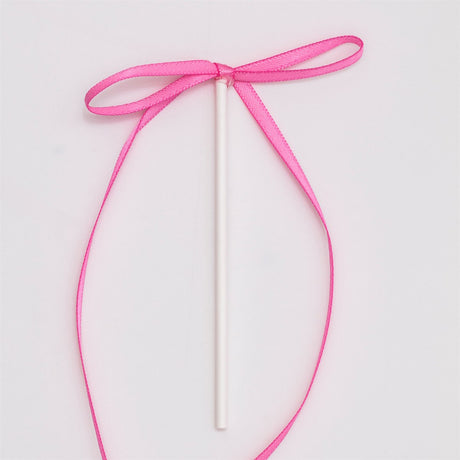 PME Ribbon Bow Cake Toppers 8pk - Pink