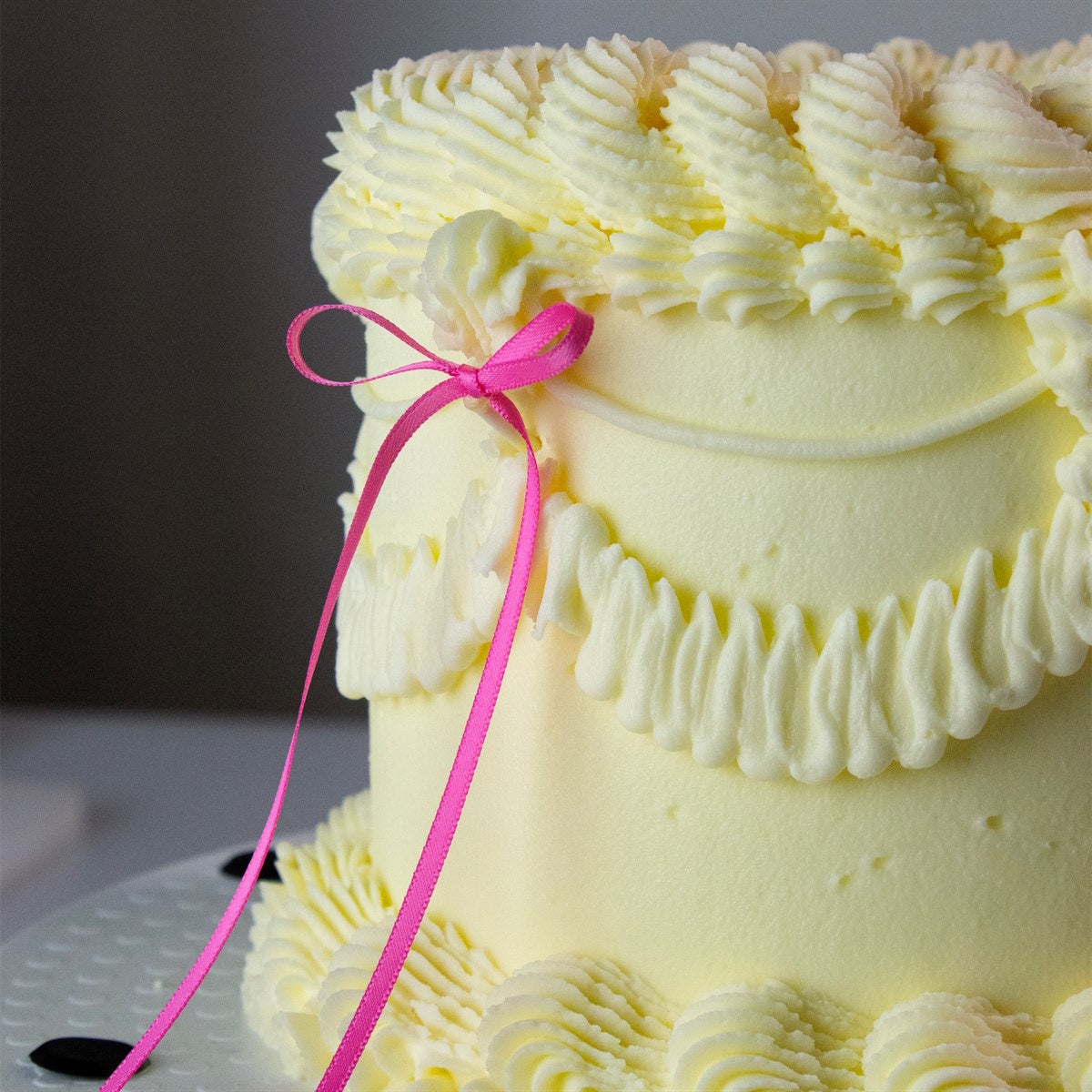 PME Ribbon Bow Cake Toppers 8pk - Pink