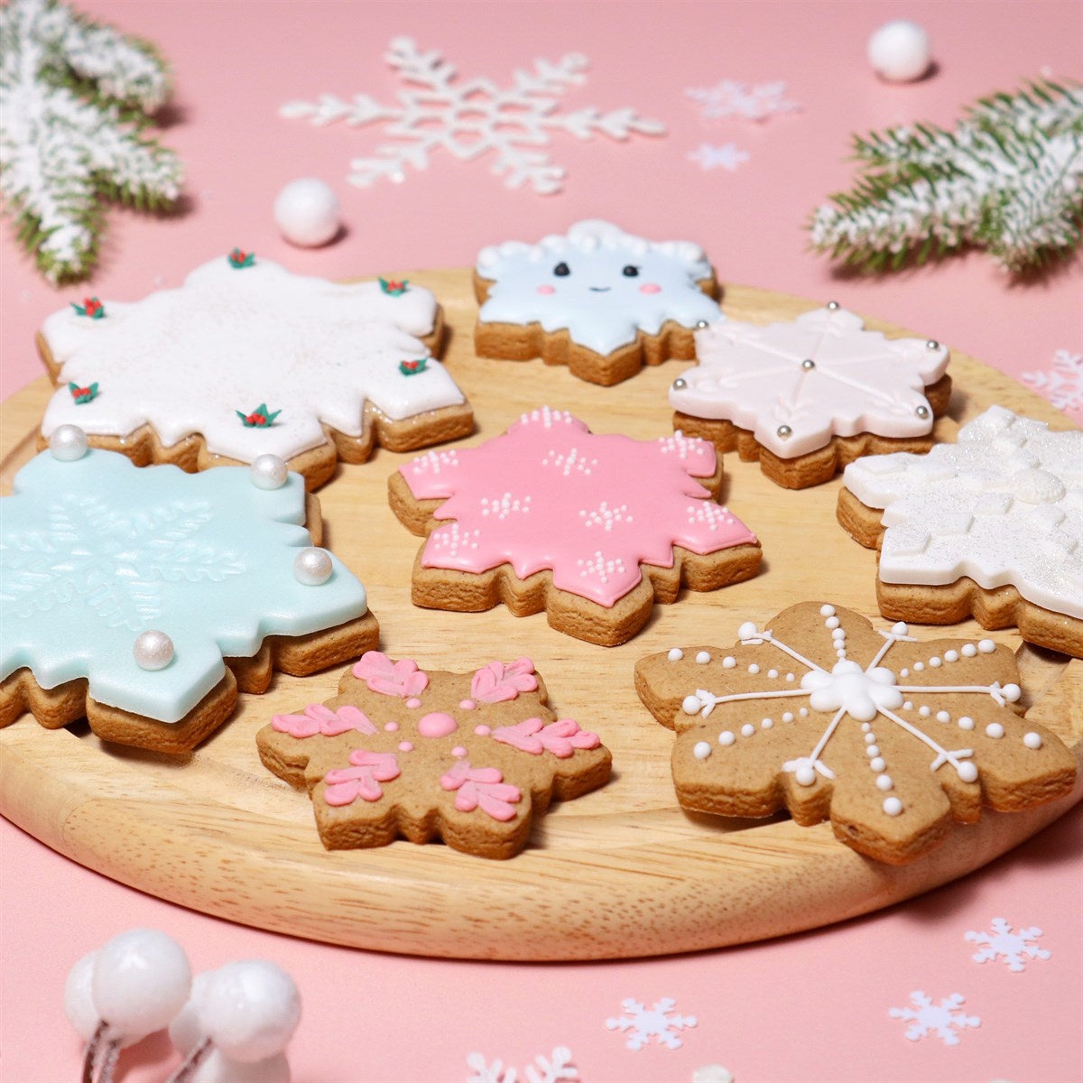 PME Snowflake Cookie Cutters Set of 3