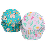 PME Foil-lined Cupcake Cases - Spring Meadow 60pk