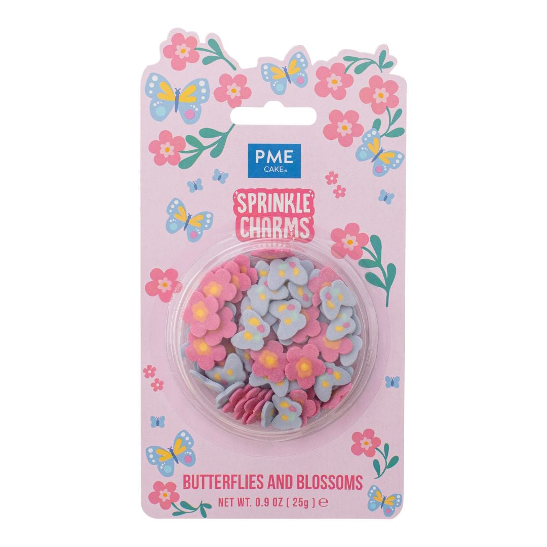 PME Sprinkle Charms - Butterflies & Blossoms