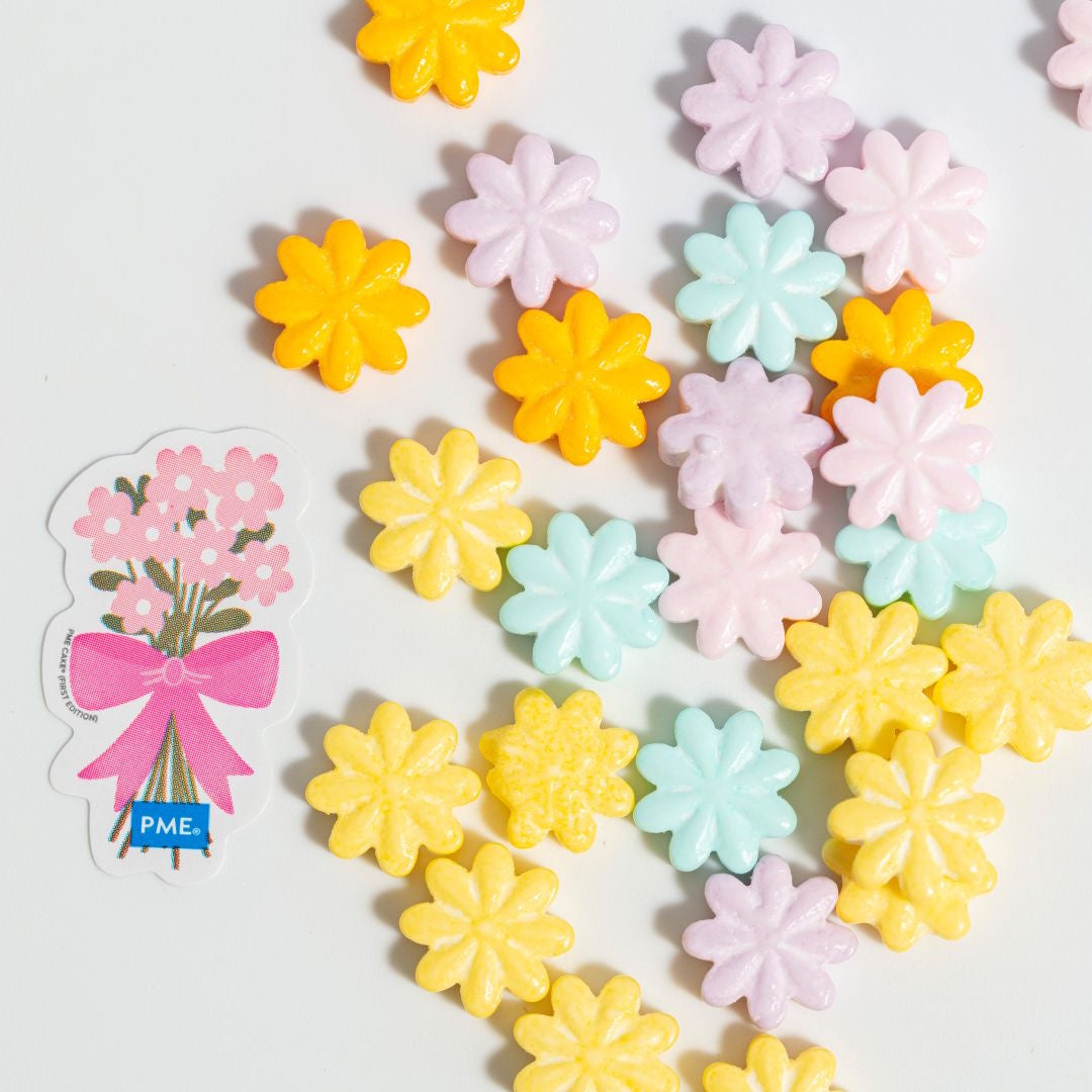 PME Sprinkle Charms - Pastel Flowers
