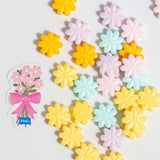 PME Sprinkle Charms - Pastel Flowers