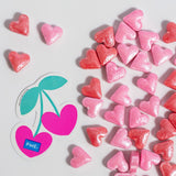 PME Sprinkle Charms - Pink Hearts