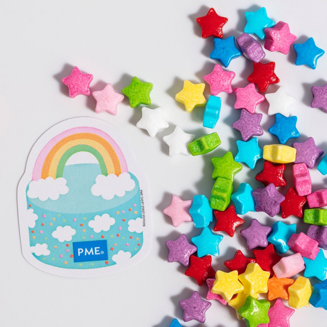 PME Sprinkle Charms - Rainbow Stars