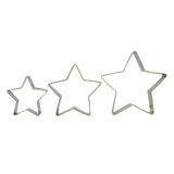 PME Star Cookie Cutters Set of 3