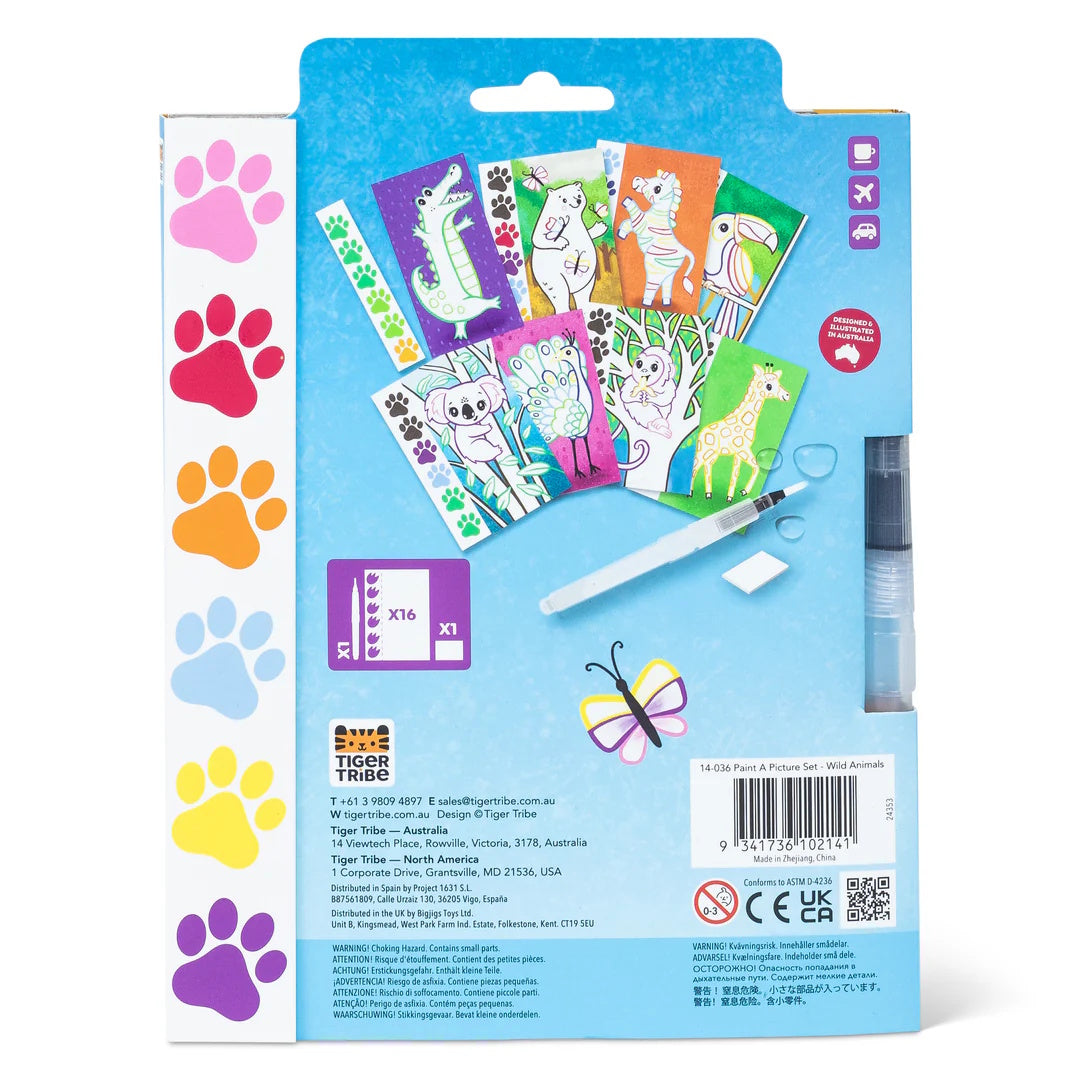 Paint a Picture Set - Wild Animals
