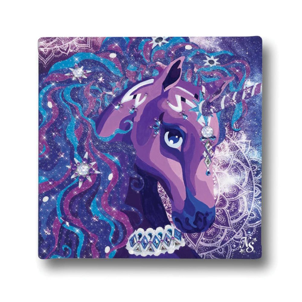 Nebulous Stars - Paint-by-Numbers: Nebulia and Horse